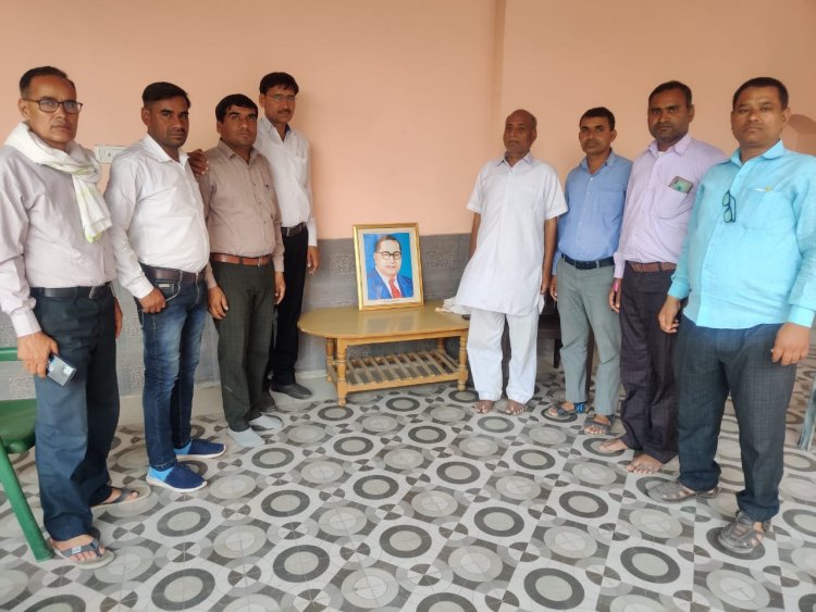 अखिल राजस्थान एससी एसटी ओबीसी अधिकारी कर्मचारी संयुक्त महासंघ जिला शाखा दौसा द्वारा अम्बेडकर जयंती की तैयारी