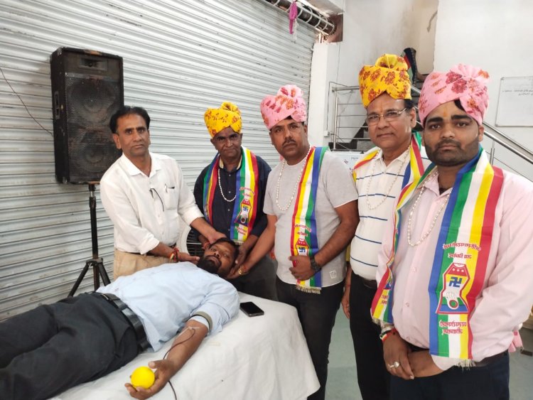 राजस्थान जैन सभा द्वारा आयोजित रक्तदान शिविरों में 1041 युनिट रक्त हुआ एकत्रित