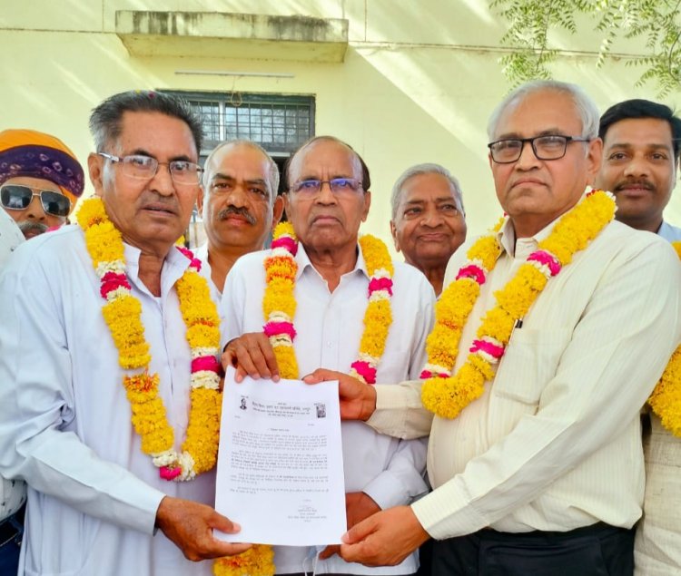 बैरवा शिक्षा प्रचार एवं सहायतार्थ समिति, जयपुर के निर्विरोध अध्यक्ष बने समाजसेवी श्री एस.के.बैरवा