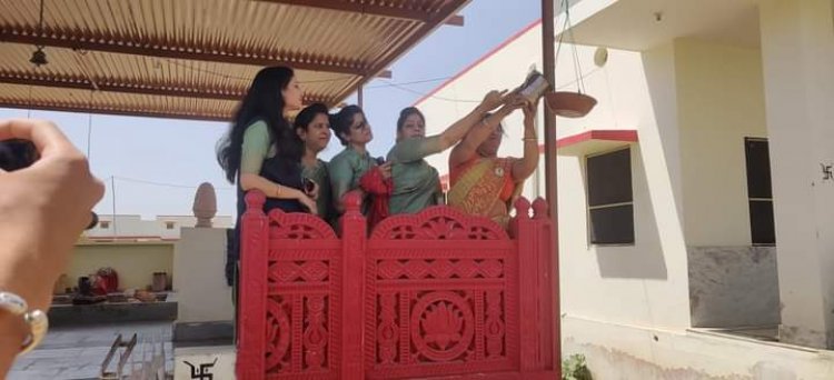 सड़क सुरक्षा जागरूकता कार्यक्रम व पक्षी परिंडा अभियान का शुभारंभ