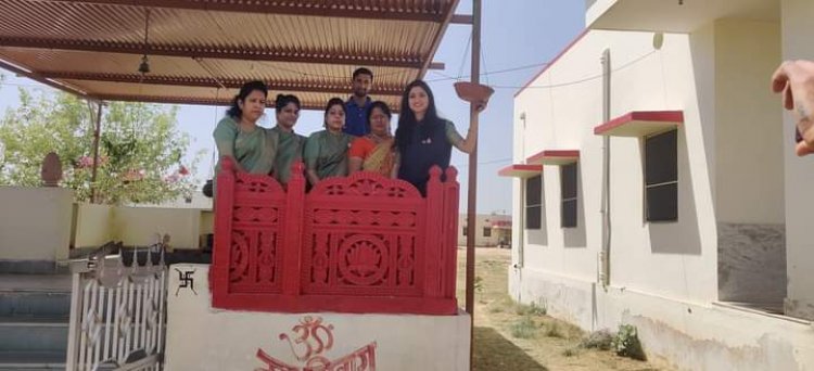 सड़क सुरक्षा जागरूकता कार्यक्रम व पक्षी परिंडा अभियान का शुभारंभ