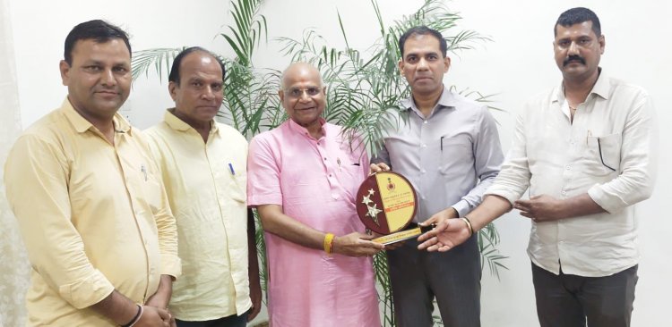 नागरिक सुरक्षा विकास समिति राजस्थान ने शासन सचिव से की शिष्टाचार भेंट