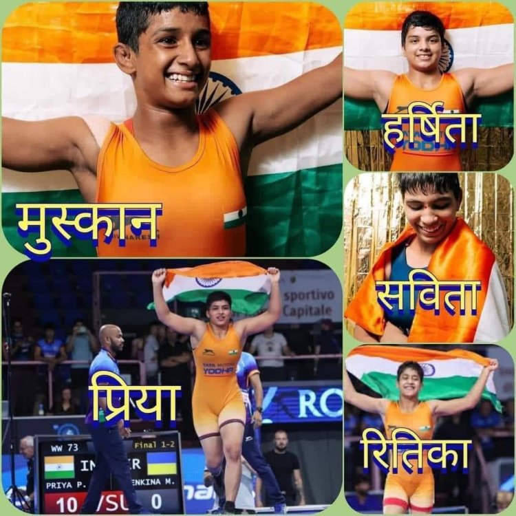 मार्शल रेस_जाटों__की_बेटियां वर्ल्ड चैंपियन बन रही हैं...*