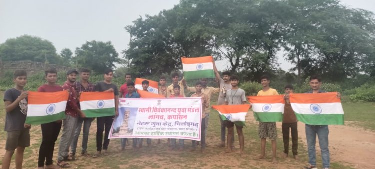 स्वामी विवेकानंद युवा मंडल लांगच के स्वयं सेवकों ने किया जन जागृति अभियान का आगाज !