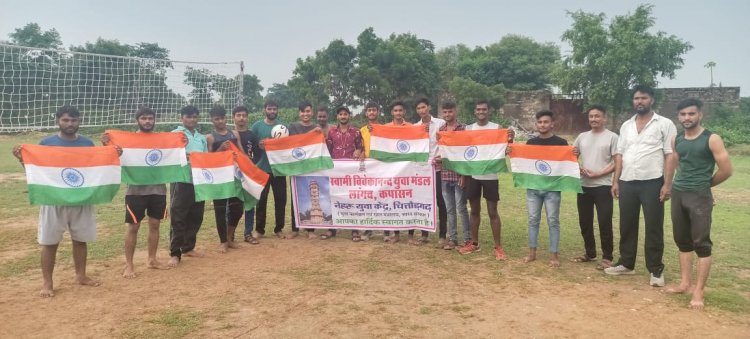 स्वामी विवेकानंद युवा मंडल लांगच के स्वयं सेवकों ने किया जन जागृति अभियान का आगाज !