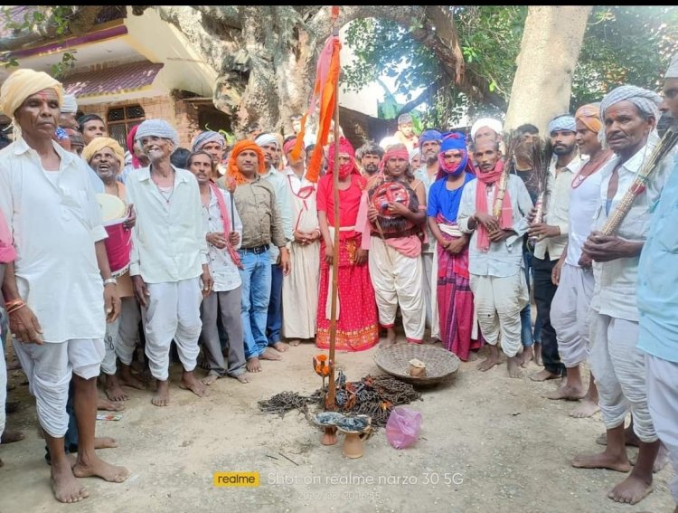 गवरी माता पार्वती व भगवान शिव का स्वरूप है जो कि मेवाड़ के भील समाज द्वारा खेली जाती हैं
