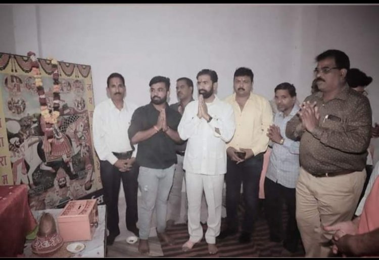 राजस्थान के कुंभ "बाबा रामदेव मेले" हेतु रामदेवरा जाने वाले जातरुओं के सेवार्थ "बाबा रामदेव विशाल भण्डारा,कपासन का आयोजन किया