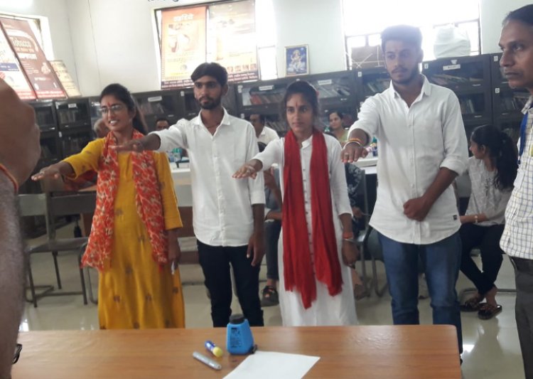 कपासन के सुभाष चंद्र बोस राजकीय महाविद्यालय में ABVP ने जमाया कब्जा