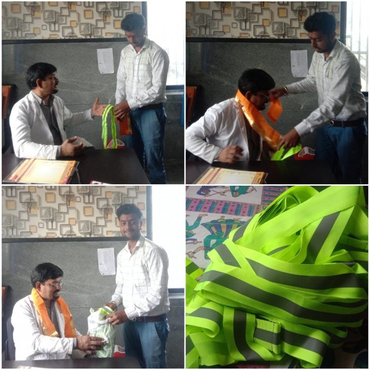 विश्व हिंदू परिषद , बजरंग दल प्रखंड , कपासन का गौ एवम मुक बधीर पशु बचाओ अभियान*