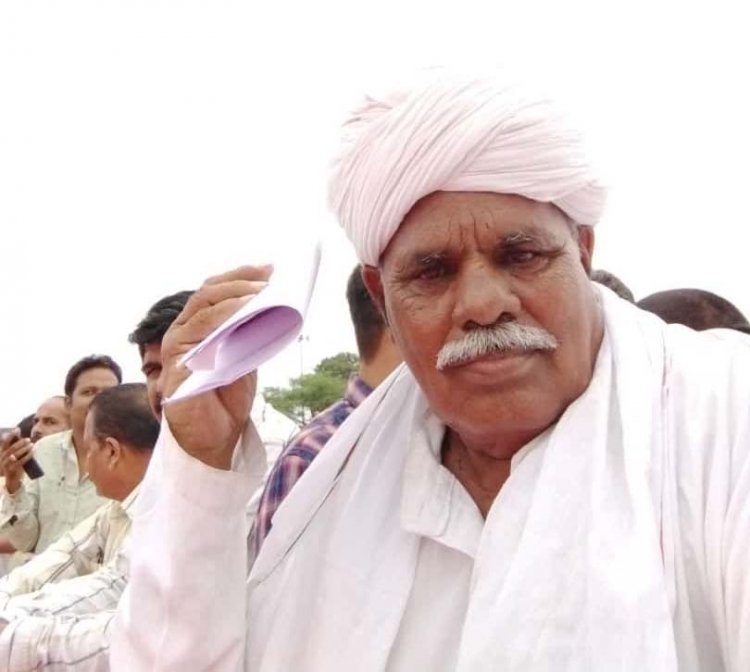 भारतीय किसान यूनियन प्रतापगढ़ में आज प्रतापगढ़ में मुख्यमंत्री जी अशोक गहलोत को ज्ञापन दिया