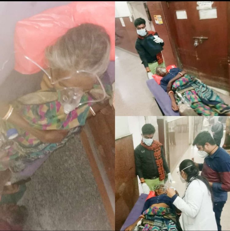कपासन बजरंग दल प्रखंड संयोजक श्री राहुल सिंह जी राजपूत ने उदयपुर में एक वृद्ध माता जी अस्पताल पहुंचाया और उपचार करवाया