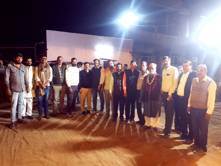 धनेश्वर जी नागदा समाज के वरिष्ठ हस्ताक्षर कि जन्मवर्षगाँठ मनाई गई