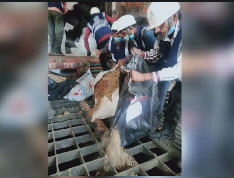 डोडाचूरा  टेबलेट इंजेक्शन को किया नष्ट  नारकोटिक्स डिपार्टमेंट ने 9814 किलो ड्रग्स और डोडाचूरा का किया निस्तारण