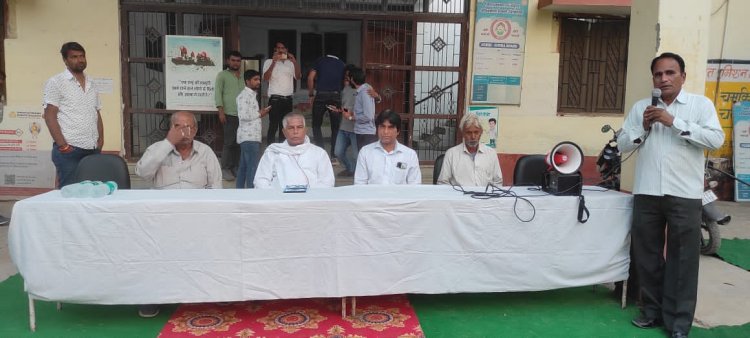 मुख्यमंत्री की यात्रा की तैयारी को लेकर राज्यमंत्री का चित्तौड़गढ़ विधानसभा क्षेत्र में तूफानी दौरा।