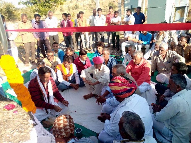 ग्रामीण क्षेत्रों में बह रही विकास की गंगा, राज्य मंत्री सुरेंद्र सिंह जाड़ावत ने ग्रिड सब स्टेशन का शुभारंभ किया।