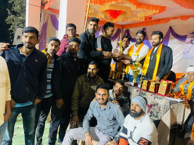 जालमपुरा में 2 दिवसीय शूटिंग वॉलीबॉल प्रतियोगिता सम्पन्न