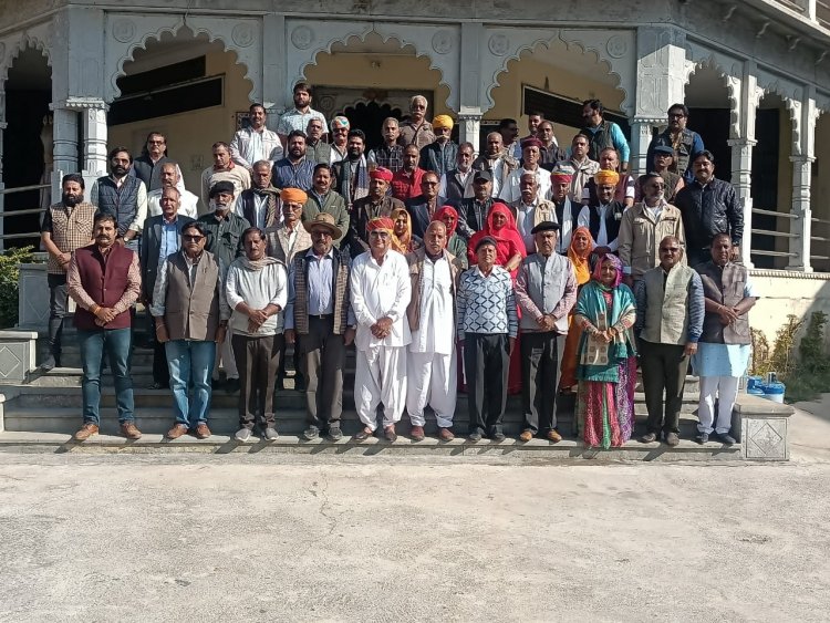 जौहर स्मृति संस्थान की कार्यकारिणी बैठक संपन्न, जौहर मेला जौहर 18 मार्च को होगा।