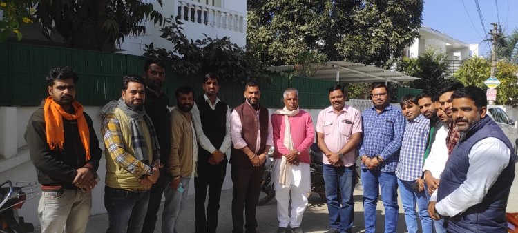हाथ से हाथ जोड़ो अभियान हेतु जिला कांग्रेस प्रवक्ता शर्मा एवं पूर्व जिला परिषद सदस्य भाटी को राज्य मंत्री के अनुशंसा पर ब्लॉक समन्वयक किया नियुक्त
