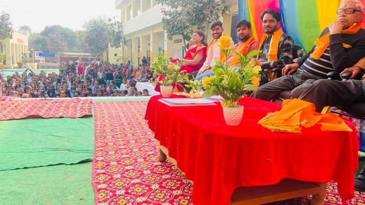 महात्मा गांधी राजकीय विद्यालय सावा में वार्षिक समारोह एवम पारितोषिक वितरण समारोह संपन्न।
