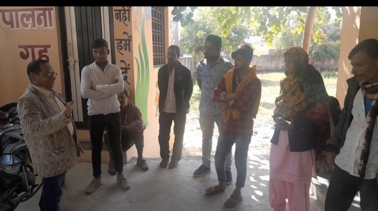 बाल श्रम कराने से रेस्क्यू किये बालको से ली जाकरारी, लिए बयान , अपने मांता पिता के पास अपने घर जाने की पीडा की जाहिर--ओजसवी