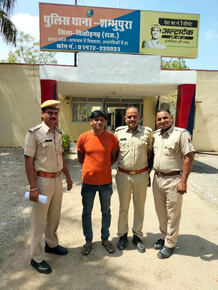 थाना शंभूपुरा के चार स्थाई वारंटियों का निस्तारण।*