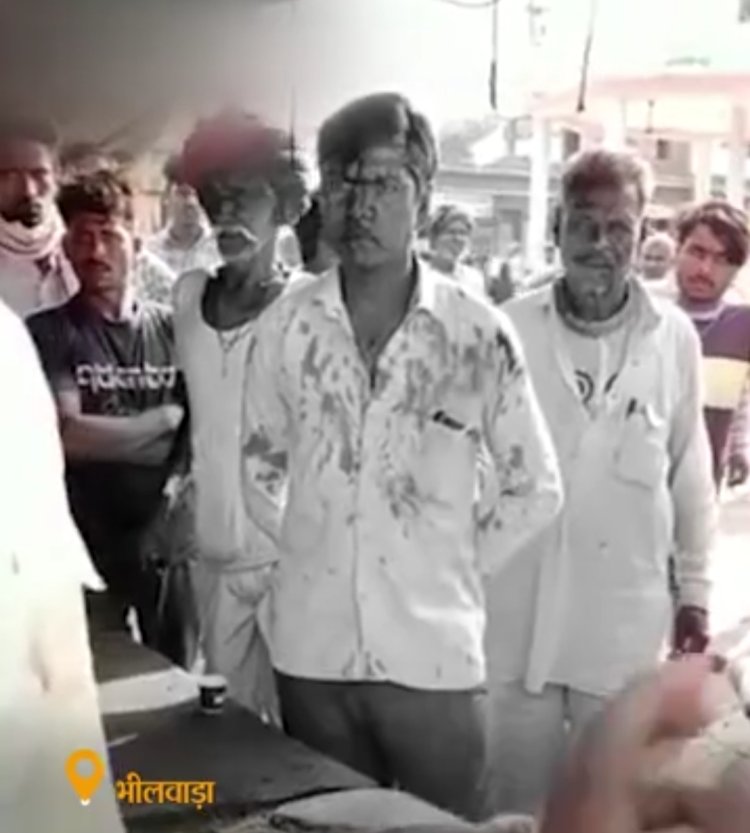 *मटकी से पानी पीने पर दलित युवक की पिटाई:होटल मालिक ने झगड़ा कर चाय फेंकी, देर रात गिरपतार।*