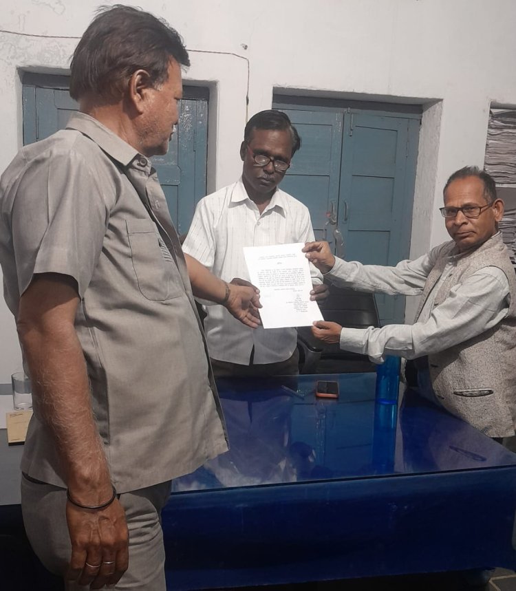 श्रम विभाग चितोडगढ मॅतरालयिक कर्मचारी विभागिय कार्य समिति के जिला अध्यक्ष बाबु सिह हूऐ मनोनीत।