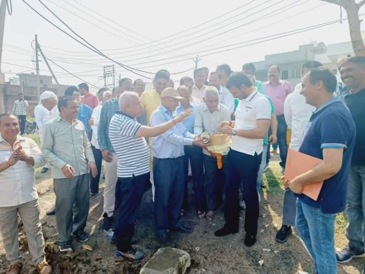 भाजपा युवा नेता निश्चल चौधरी जी ने आज