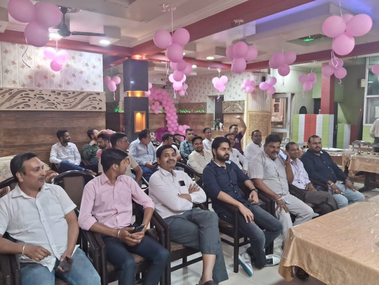 कल शाम जगाधरी डिस्ट्रीब्यूटर एंड होलसेल एसोसिएशन की