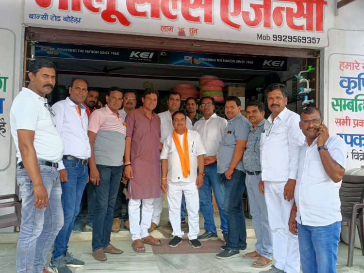 माहेश्वरी युवा संगठन से तहसील बड़ीसादड़ी के शैलेन्द्र समदानी अध्यक्ष एवं राकेश लढ़ा को तहसील महामंत्री किया नियुक्त