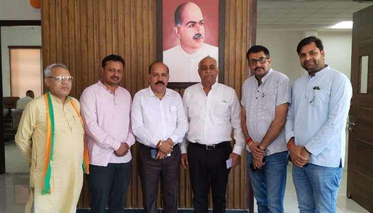 भाजपा जिलाध्यक्ष राजेश सपरा ने सीएम मनोहर लाल के 11 मई