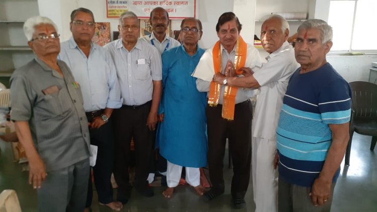 बालिका सुरक्षा व सम्मान हेतु वरिष्ठजनो ने ली शपथ, करेंगे हर स्तर पर सुरक्षा।