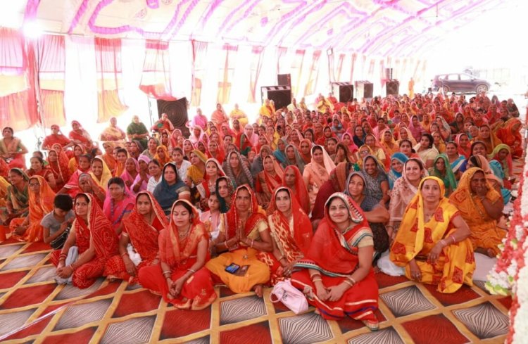 शम्भूपुरा मे श्री राम कथा का आयोजन, भाजपा प्रदेशाध्यक्ष सीपी जोशी ने कि शिरकत।