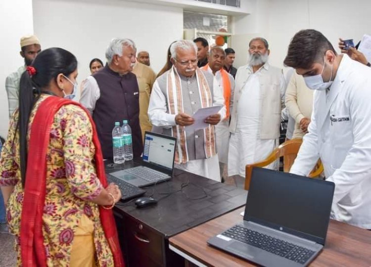 यमुनानगर में मुख्यमंत्री ने 275 बिस्तरों वाले मुकन्द लाल जिला नागरिक अस्पताल का किया उद्घाटन