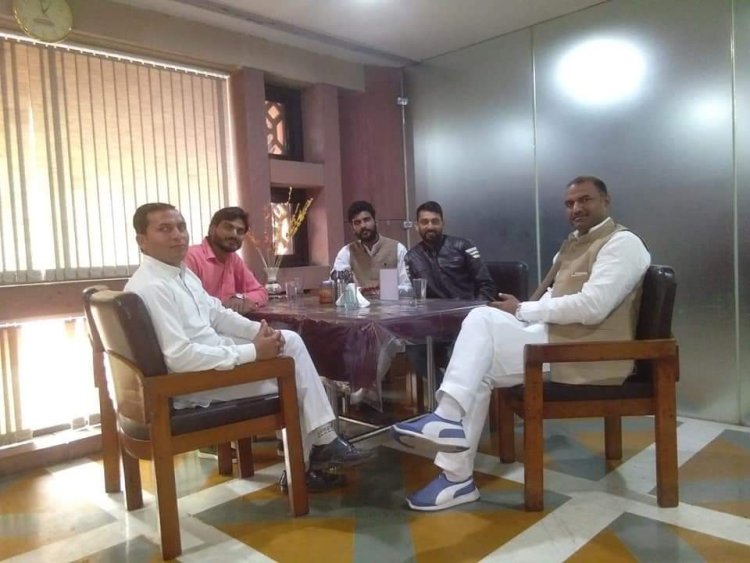 घनश्याम भांड भाजपा प्रचार प्रसार विभाग के कपासन विधानसभा संयोजक नियुक्त।
