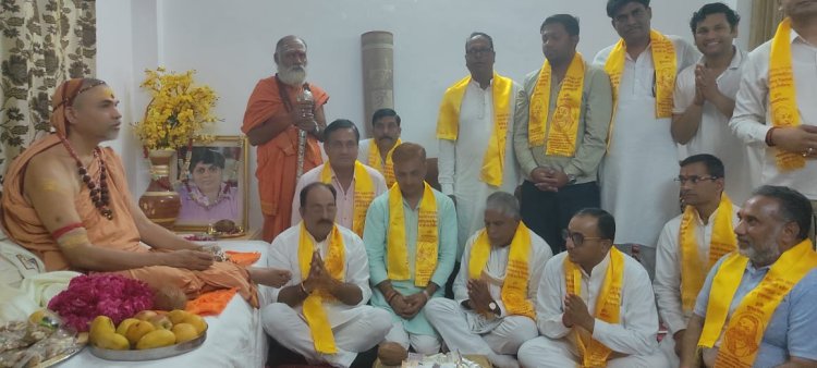 प्रदेश कांग्रेस सह प्रभारी एआईसीसी सचिव वीरेंद्र सिंह राठौड़ चित्तौड़गढ़ दौरे पर रहे