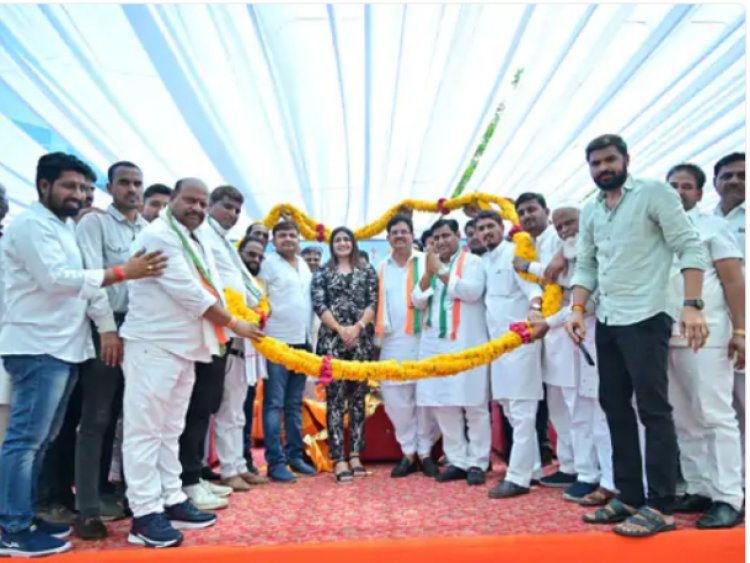 कांग्रेस प्रदेशाध्यक्ष डोटासरा एवं कैबिनेट मंत्री उदयलाल आंजना ने किया सरस खेल महोत्सव का किया भव्य शुभारंभ।