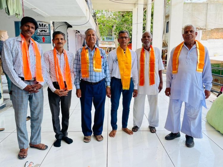 माहेश्वरी समाज बड़ी सादड़ी के चुनाव सम्पन्न अध्यक्ष पद पर जानकी लाल बांगड़ उपाध्यक्ष पद पर मांगी लाल पोरवाल निर्विरोध