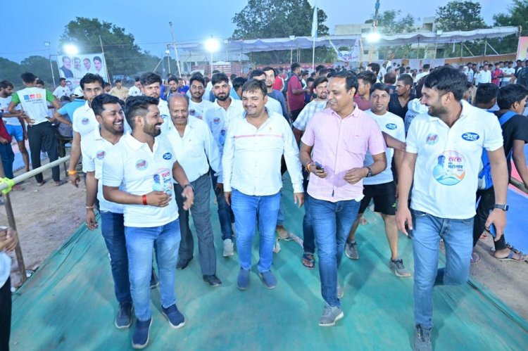 खेल हमें साहस व निडरता का पाठ पढ़ाते है: डेयरी चेयरमैन जाट