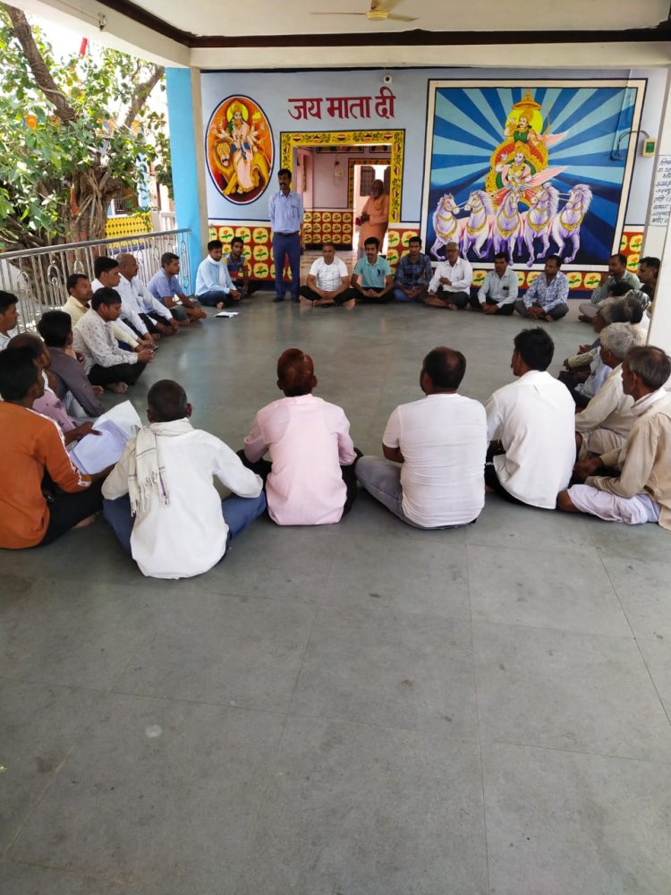 बड़ी सादड़ी को सलूंबर जिले में शामिल कराने की मांग को लेकर तहसील बैठक का हुआ आयोजन