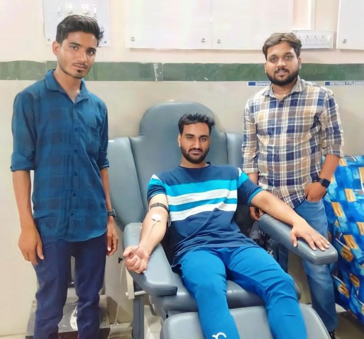 टीम जीवनदाता की मुहीम 2 जिंदगीयों को मिला जीवनदान, ब्लड बैंक में नहीं था ए पॉजिटिव, गर्भवती को खून देकर बचाई जान।