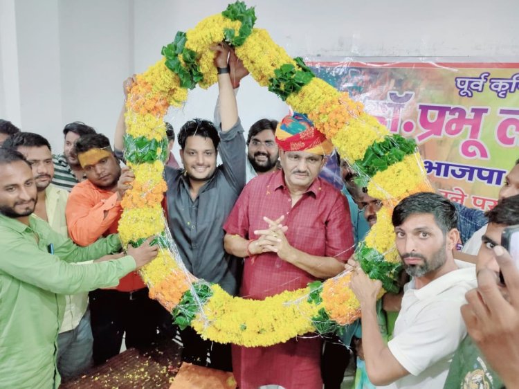 भाजपा के नवनियुक्त प्रदेश उपाध्यक्ष सैनी का किया भव्य स्वागत