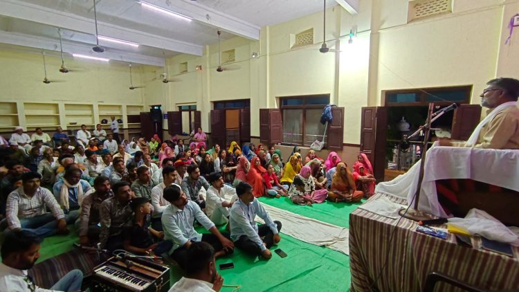 सत्संग के बिना विवेक प्रकट नहीं होता, सत्संग करने से संशय खत्म होता है - महात्मा जगपाल सिंह राणावत