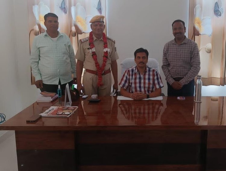 होमगार्ड विभाग- प्लाटून कमांडर आसाराम कि  हुई पदोन्नति बने कंपनी कमांडर