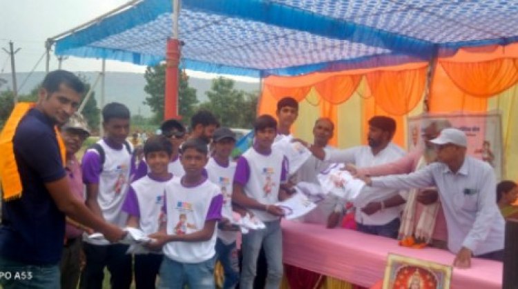 राजीव गांधी ग्रामीण ओलंपिक खेल कूद प्रतियोगिता का हुआ उद्घाटन 