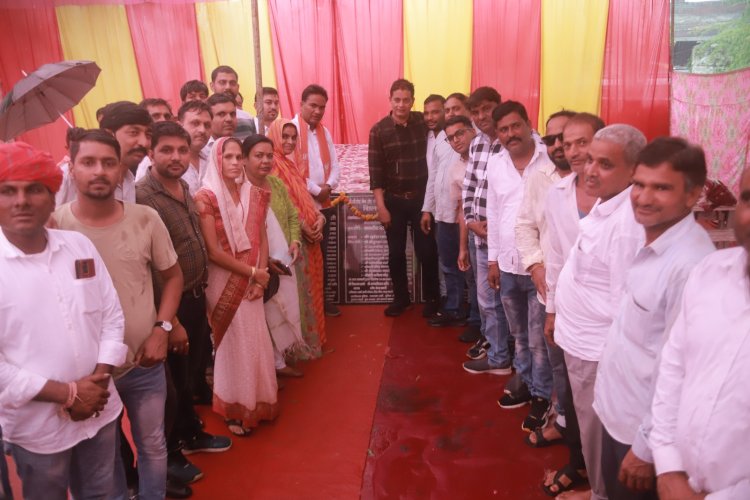 राजस्थान में डबल इंजन की सरकार से ही बेहतर विकास संभवः विधायक आक्या।