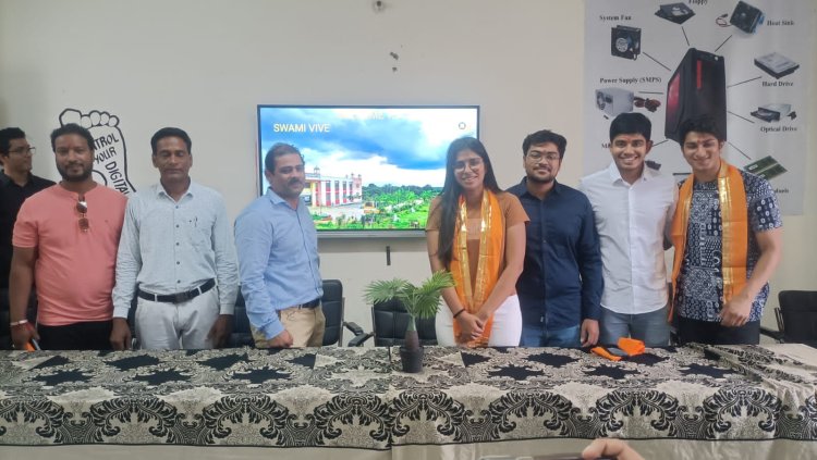 डिजिटल पैनल बोर्ड से पढ़ाई करेंगे विधार्थी