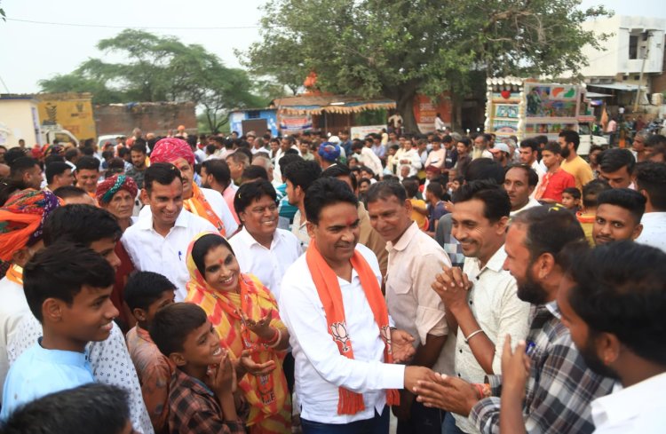 प्रदेश की जनता ने कांग्रेस सरकार को उखाड़ फेकने का मन बना लिया, कांग्रेस ने रोजगार का वादा कर बेरोजगारी दी: विधायक आक्या।