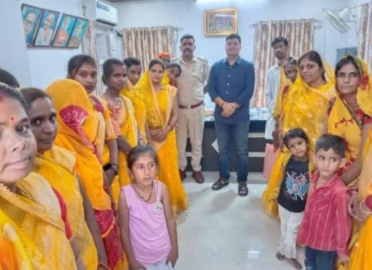 एकल अभियान ने थाने में मनाया रक्षाबंधन