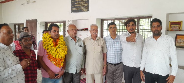 श्री खांडल विप्र सेवा समिति(पूर्वी क्षेत्र),चित्तौड़गढ़ की मीटिंग देवनारायण मंदिर, सेंथी में हुई संपन्न
